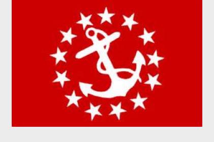 Yacht Club Officers Flag Vice Commodore
